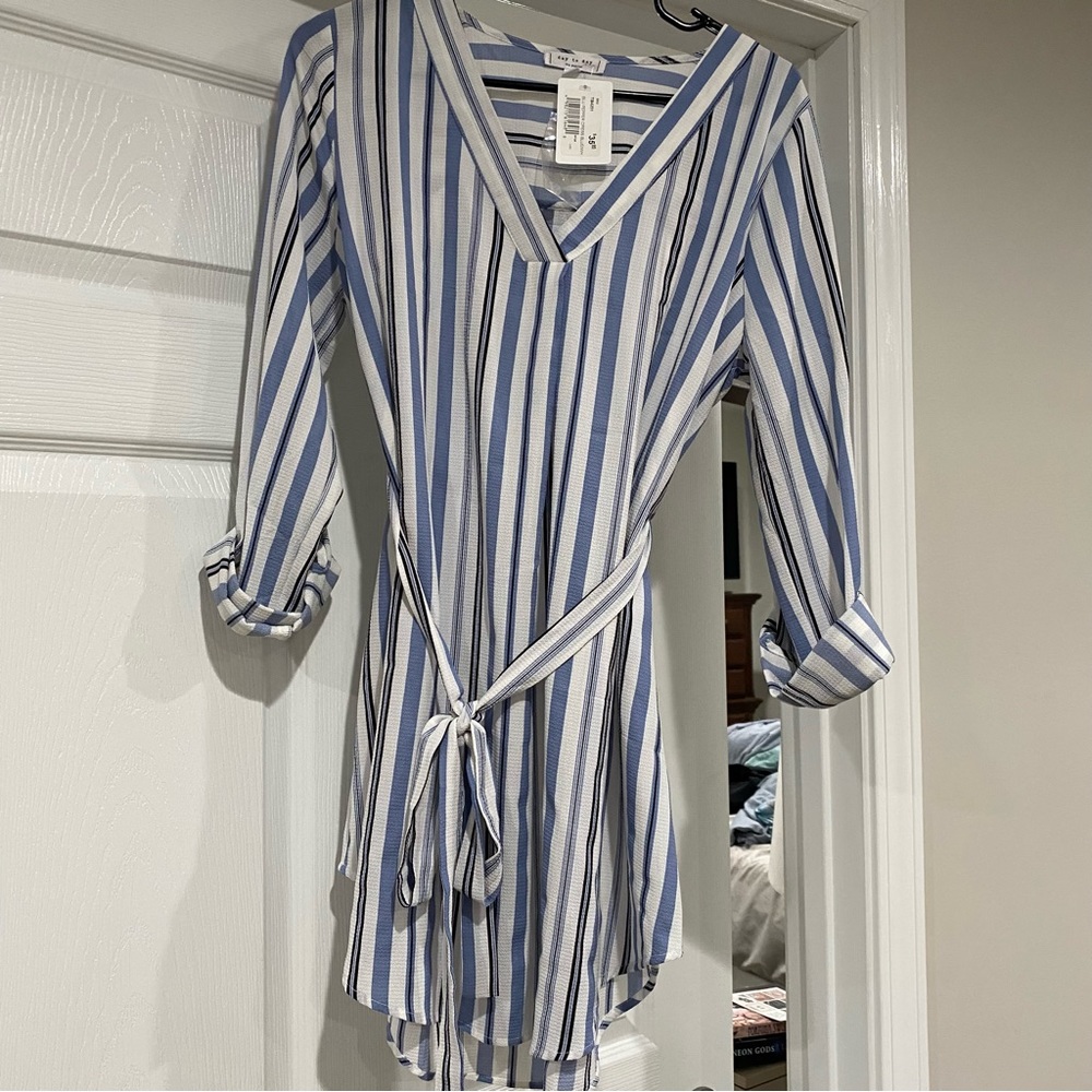 NWT Blu Pepper Long Sleeve Dress